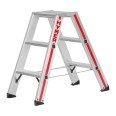 Hymer Stufenstehleiter mit Alu-Druckguss Gelenk 2x3 Stufen Hymer Stufenstehleiter mit Alu-Druckguss Gelenk 2x3 Stufen-small