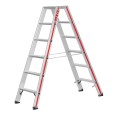 Hymer Stufenstehleiter mit Alu-Druckguss Gelenk 2x6 Stufen Hymer Stufenstehleiter mit Alu-Druckguss Gelenk 2x6 Stufen-small