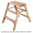 Iller Holz- Gipserbock, beidseitig begehbar mit großer Standfläche 2x4 Stufen und 2,90m AH