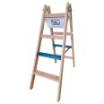 Iller Holz Stufenstehleiter ERGO Plus inkl. Werkzeugtasche und Eimerhaken 2x4 Stufen 2,52m AH Iller Holz Stufenstehleiter ERGO Plus inkl. Werkzeugtasche und Eimerhaken 2x4 Stufen 2,52m AH-small