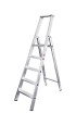 Iller Stufen Stehleiter mit Ablageschale 3 Stufen