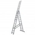 Krause Corda Aluminium-Vielzweckleiter 3x11 Sprossen