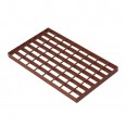Laufrost, Trittrost 42x25cm, rot