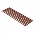 Laufrost, Trittrost 80x25cm, rot