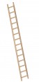 Layher 1036 Bau Holzanlegeleiter 14 Sprossen
