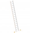Leiter 12 Spr.m.Traverse  L=3,50m Topic Typ 1054 Layher Alu Anlegeleiter breit 