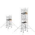 Layher Rollgerüst Solotower mit dem Sicherheitsaufbau P2 Safety Plus Layher Rollgerüst Solotower mit dem Sicherheitsaufbau P2 Safety Plus-small