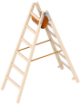 Layher 1038 Holzstehleiter 2x6 Sprossen Layher 1038 Holzstehleiter 2x6 Sprossen-small