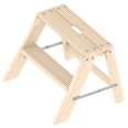 Layher 1055 klappbarer Holzstufentritt 2 Stufen Layher 1055 klappbarer Holzstufentritt 2 Stufen-small