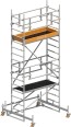 Layher Rollgerüst Uni Leicht P2 Safety Plus mit Doppelgeländer 5,26m AH