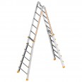 Layher Topic 1058 Teleskopleiter 4x6 Sprossen Layher Topic 1058 Teleskopleiter 4x6 Sprossen-small