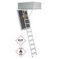 Minka Bodentreppe Arctic Fire brandhemmend mit U-Wert 0,21 W/m2K Deckenöffnung 140x70cm Raumhöhe bis 265cm Minka Bodentreppe Arctic Fire brandhemmend mit U-Wert 0,21 W/m2K Deckenöffnung 140x70cm Raumhöhe bis 265cm-small