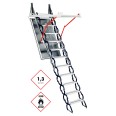 Minka Bodentreppe Type 13 X-Large brandhemmend 140x92cm Deckenöffnung U-Wert 1,3 W/m2K 250-268cm Raumhöhe Minka Bodentreppe Type 13 X-Large brandhemmend 140x92cm Deckenöffnung U-Wert 1,3 W/m2K 250-268cm Raumhöhe-small