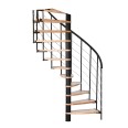 Minka Spindeltreppe Helios 38 - 305,5cm Geschosshöhe Buche Schwarz Minka Spindeltreppe Helios 38 - 305,5cm Geschosshöhe Buche Schwarz-small