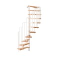 Minka Spindeltreppe Metallica 38 - 305,5cm Geschosshöhe Buche Weiß Minka Spindeltreppe Metallica 38 - 305,5cm Geschosshöhe Buche Weiß-small