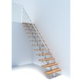Minka Mittelholmtreppe Comfort Top 37 - 312cm Geschosshöhe Buche Weiß Minka Mittelholmtreppe Comfort Top 37 - 312cm Geschosshöhe Buche Weiß-small