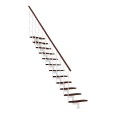 Minka Mittelholmtreppe Style 35 - 304cm Geschosshöhe Walnuss Weiß Minka Mittelholmtreppe Style 35 - 304cm Geschosshöhe Walnuss Weiß-small