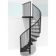 Minka Spindeltreppe Portofino 42 - 300,3cm Geschosshöhe Schwarz 160cm Durchmesser Minka Spindeltreppe Portofino 42 - 300,3cm Geschosshöhe Schwarz 160cm Durchmesser-small