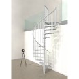 Minka Spindeltreppe Rondo Smart 37 - 305,5cm Geschosshöhe Weiß 120cm Durchmesser Minka Spindeltreppe Rondo Smart 37 - 305,5cm Geschosshöhe Weiß 120cm Durchmesser-small
