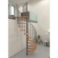 Minka Spindeltreppe Paris 38 - 282cm Geschosshöhe Buche Grau 140cm Durchmesser Minka Spindeltreppe Paris 38 - 282cm Geschosshöhe Buche Grau 140cm Durchmesser-small