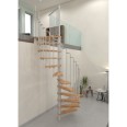 Minka Spindeltreppe Paris 38 - 282cm Geschosshöhe Buche Weiß 140cm Durchmesser Minka Spindeltreppe Paris 38 - 282cm Geschosshöhe Buche Weiß 140cm Durchmesser-small