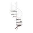 Minka Spindeltreppe Switch 36 - 295cm Geschosshöhe Walnuss Weiß 120cm Durchmesser Minka Spindeltreppe Switch 36 - 295cm Geschosshöhe Walnuss Weiß 120cm Durchmesser-small