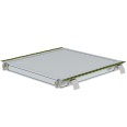 Munk Gleispodest starr Alu geriffelt R9