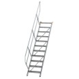 MUNK Treppe 45°  inkl. einen Handlauf, 600mm Stufenbreite, 11 Stufen