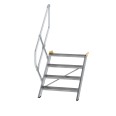 MUNK Treppe 45°  inkl. einen Handlauf, 800mm Stufenbreite, 4 Stufen