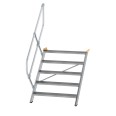 MUNK Treppe 45°  inkl. einen Handlauf, 1000mm Stufenbreite, 5 Stufen