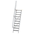 MUNK Treppe 60°  inkl. einen Handlauf, 600mm Stufenbreite, 10 Stufen