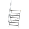 MUNK Treppe 60°  inkl. einen Handlauf, 1000mm Stufenbreite, 7 Stufen