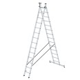 MUNK Mehrzweckleiter 2-teilig 2x14 Sprossen