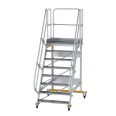 MUNK Plattformtreppe fahrbar 60° Stufenbreite 1000mm 8 Stufen