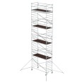 MUNK Rollgerüst mit Doppelplattform 1,35x3,00m Plattform, 11,35m AH