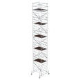 MUNK Rollgerüst mit Doppelplattform 1,35x1,80m Plattform, 12,35m AH