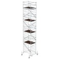 MUNK Rollgerüst mit Doppelplattform 1,35x1,80m Plattform, 10,35m AH