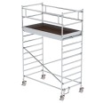 MUNK Rollgerüst mit Doppelplattform 1,35x2,45m Plattform, 5,00m AH