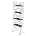MUNK Rollgerüst mit Doppelplattform 1,35x3,00m Plattform, 10,35m AH