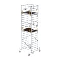 MUNK Rollgerüst SG mit Doppelplattform 1,35x1,80m Plattform 7,78m AH