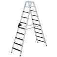 MUNK Stehleiter beidseitig begehbar mit clip-step 2x10 Stufen MUNK Stehleiter beidseitig begehbar mit clip-step 2x10 Stufen-small