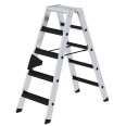 MUNK Stehleiter beidseitig begehbar mit relax-step 2x5 Stufen MUNK Stehleiter beidseitig begehbar mit relax-step 2x5 Stufen-small