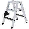 MUNK Stehleiter beidseitig begehbar mit clip-step R13 2x3 Stufen MUNK Stehleiter beidseitig begehbar mit clip-step R13 2x3 Stufen-small