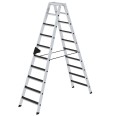 MUNK Stehleiter beidseitig begehbar mit clip-step R13 2x10 Stufen MUNK Stehleiter beidseitig begehbar mit clip-step R13 2x10 Stufen-small