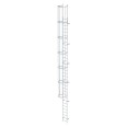 MUNK ortsfeste Steigleitern Aluminium, 9,52m SH