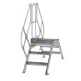 MUNK Überstieg 45° inkl. einen Handlauf, Stufenbreite 600mm, 2x3 Stufen