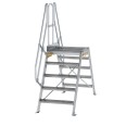 MUNK Überstieg 60° inkl. einen Handlauf, Stufenbreite 800mm, 2x5 Stufen