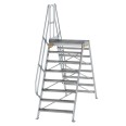 MUNK Überstieg 60° inkl. einen Handlauf, Stufenbreite 1000mm, 2x8 Stufen