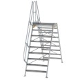 MUNK Überstieg 60° inkl. einen Handlauf, Stufenbreite 1000mm, 2x9 Stufen
