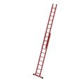 MUNK Vollkunststoff Seilzugleiter mit Traverse 2x10 Sprossen